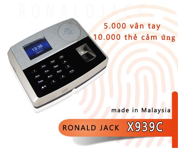 RONALD JACK X939C (vân tay + thẻ từ)